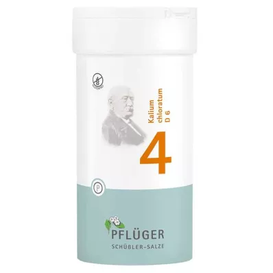 BIOCHEMIE Pflüger 4 Potassium chloratum D 6 tabletės, 400 kapsulių