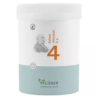 Biochemistry Pflueger 4 Potassium chloratum D 6 tabletės, 1000 vnt