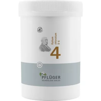 BIOCHEMIE Pflüger 4 Potassium chloratum D 6 tabletės, 4000 kapsulių