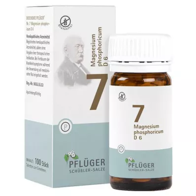 BIOCHEMIE Pflüger 7 Magnesium phosphoricum D 6 Tab, 100 tab