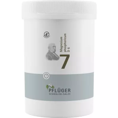 BIOCHEMIE Pflüger 7 Magnesium phosphoricum D 6 Tab, 4000 kapsulių