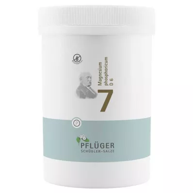 BIOCHEMIE Pflüger 7 Magnesium phosphoricum D 6 Tab, 4000 kapsulių