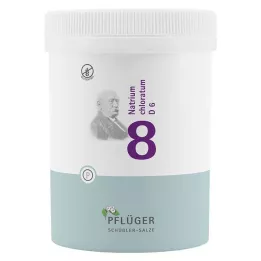 BIOCHEMIE Pflüger 8 Natrium chloratum D 6 tabletės, 1000 vnt