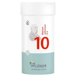 BIOCHEMIE Pflüger 10 Natrium sulfuricum D 6 tabletės, 400 vnt