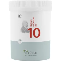 BIOCHEMIE Pflüger 10 Natrium sulfuricum D 6 tabletės, 1000 vnt