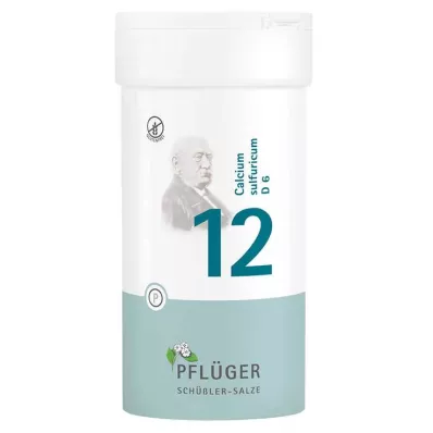 Biochemistry Pflueger 12 Calcium sulfuricum D 6 tabletės, 400 vnt
