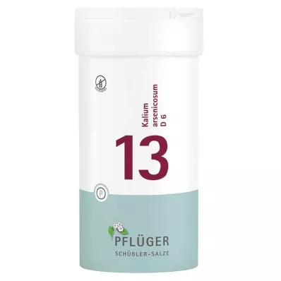 Biochemija Pflueger 13 Kalio arsenas.D 6 tabletės, 400 vnt Biochemija Pflueger 13 Kalio arsenas.D 6 tabletės, 400 vnt