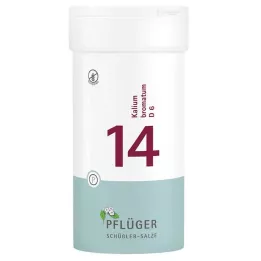 BIOCHEMIE Pflüger 14 Potassium bromatum D 6 tabletės, 400 kapsulių