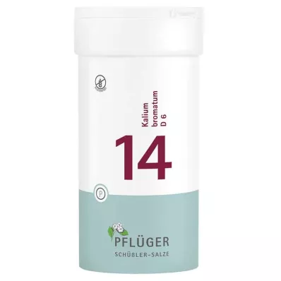 Biochemija Pflueger 14 kalio bromatas.D 6 tabletės, 400 vnt