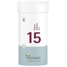 BIOCHEMIE Pflüger 15 Potassium iodatum D 6 tabletės, 400 kapsulių