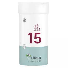BIOCHEMIE Pflüger 15 Potassium iodatum D 6 tabletės, 400 kapsulių
