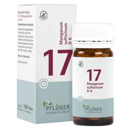 BIOCHEMIE Pflüger 17 Manganum sulphuricum D 6 tabletės, 100 vnt