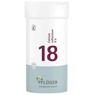 BIOCHEMIE Pflüger 18 Calcium sulphuratum D 6 tabletės, 400 vnt