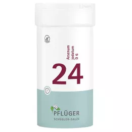 BIOCHEMIE Pflüger 24 Arsenum iodatum D 6 tabletės, 400 kapsulių