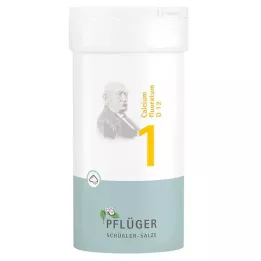 BIOCHEMIE Pflüger 1 Calcium fluoratum D 12 milteliai, 100 g