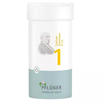 BIOCHEMIE Pflüger 1 Calcium fluoratum D 12 milteliai, 100 g