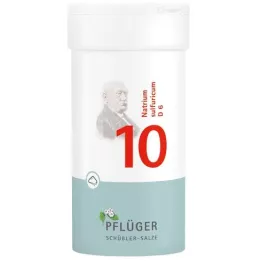 BIOCHEMIE Pflüger 10 Natrium sulfuricum D 6 milteliai, 100 g