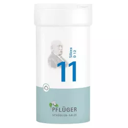 BIOCHEMIE Pflüger 11 Silicea D 12 milteliai, 100 g