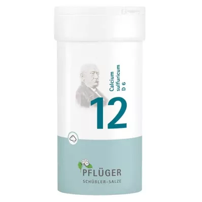 BIOCHEMIE Pflüger 12 Calcium sulfuricum D 6 milteliai, 100 g