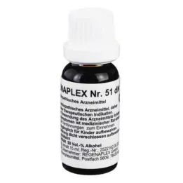 REGENAPLEX Nr. 51 dN lašai, 15 ml