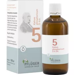 BIOCHEMIE Pflüger 5 Potassium phosphoricum D 6 lašinti, 100 ml