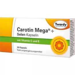 CAROTIN MEGA+Seleno kapsulės, 30 vnt