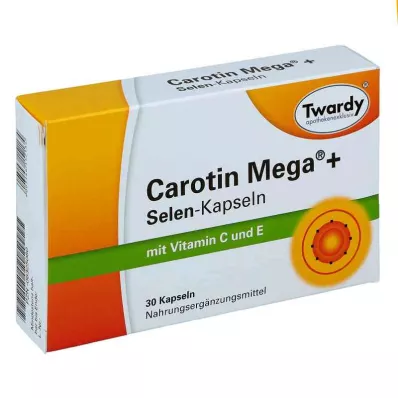 Carotene Mega + Selenium kapsulės (30 vnt.) Carotene Mega + Selenium kapsulės (30 vnt.)