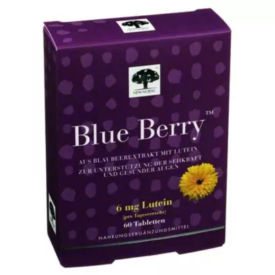 BLUE BERRY Tabletės, 60 vnt BLUE BERRY Tabletės, 60 vnt