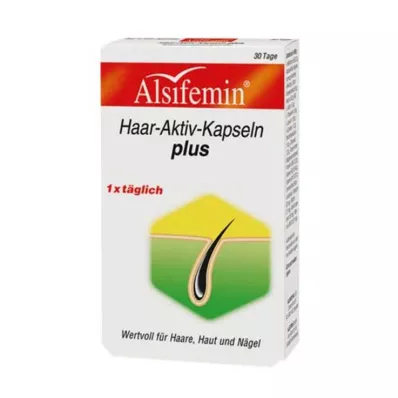 ALSIFEMIN Hair Active Capsules plus, 30 kapsulių