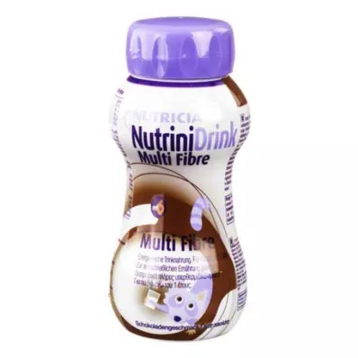 NUTRINIDRINK MultiFibre šokolado skonio, 200 ml NUTRINIDRINK MultiFibre šokolado skonio, 200 ml