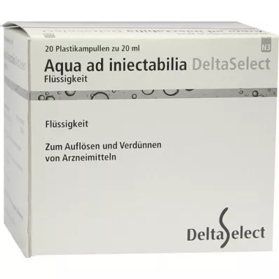 AQUA AD plastikinė iniektabilizacija, 20X20 ml