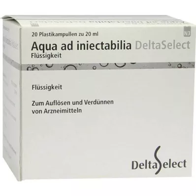 AQUA AD plastikinė iniektabilizacija, 20X20 ml