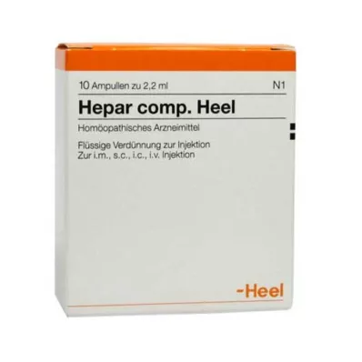 HEPAR COMP.Kulno ampulės, 10 vnt HEPAR COMP.Kulno ampulės, 10 vnt