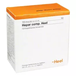 HEPAR COMP.Kulno ampulės, 100 vnt