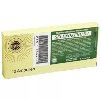 Selenokehl injekcinės ampulės, 10x2 ml Selenokehl injekcinės ampulės, 10x2 ml