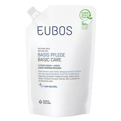 EUBOS FLÜSSIG mėlynas bekvapis užpildas, 400 ml