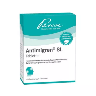 ANTIMIGREN SL Tabletės, 100 vnt ANTIMIGREN SL Tabletės, 100 vnt
