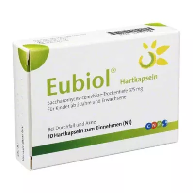 Eubiol kietos kapsulės, 10 vnt Eubiol kietos kapsulės, 10 vnt