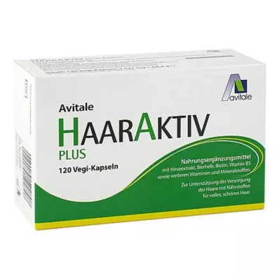 Haaraktiv Plus Vegi kapsulės, 120 vnt Haaraktiv Plus Vegi kapsulės, 120 vnt