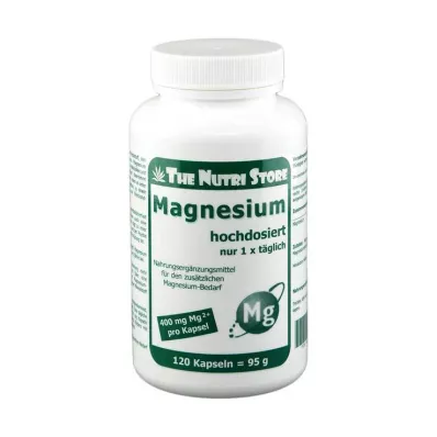 MAGNESIUM 400 mg kapsulės, 120 vnt