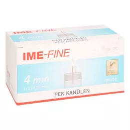 IME-plona universali kaniulė 31 G 4 mm, 100 vnt