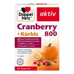 DOPPELHERZ Spanguolių ir moliūgų kapsulės, 30 kapsulių