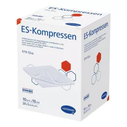 ES-KOMPRESSEN sterilios 10x10 cm 12x birios pakuotės, 20X5 vnt