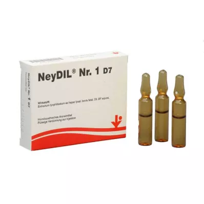 Neydil No.1 D 7 ampulės, 5X2 ml Neydil No.1 D 7 ampulės, 5X2 ml
