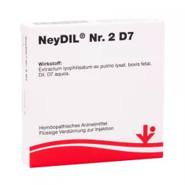 NEYDIL Nr. 2 D 7 ampulės, 5X2 ml
