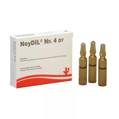 Neydil No.4 D 7 ampulės, 5X2 ml Neydil No.4 D 7 ampulės, 5X2 ml