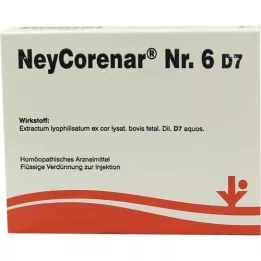 NEYCORENAR Nr. 6 D 7 ampulės, 5X2 ml