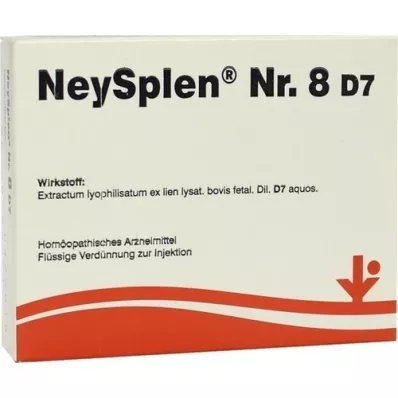 NEYSPLEN Nr. 8 D 7 ampulės, 5X2 ml