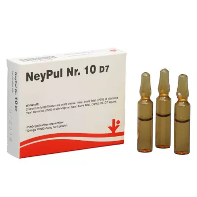 NEYPUL Nr. 10 D 7 ampulės, 5X2 ml