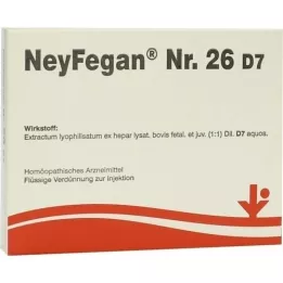 NEYFEGAN Nr. 26 D 7 ampulės, 5X2 ml